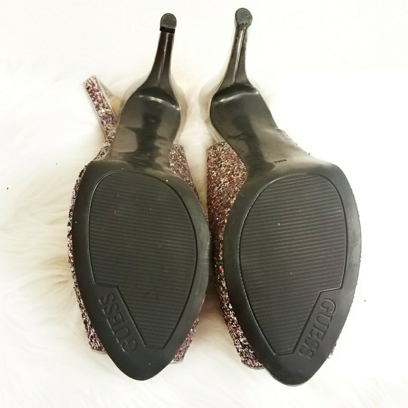 GUESS glitter platform heels - Picture 5 of 5